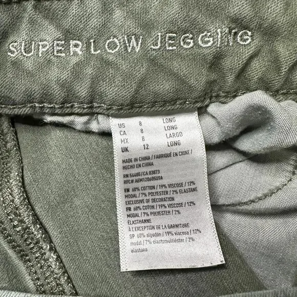 American Eagle Super Low Jeggings Women’s 8L Skinny Jeans - Picture 7 of 8